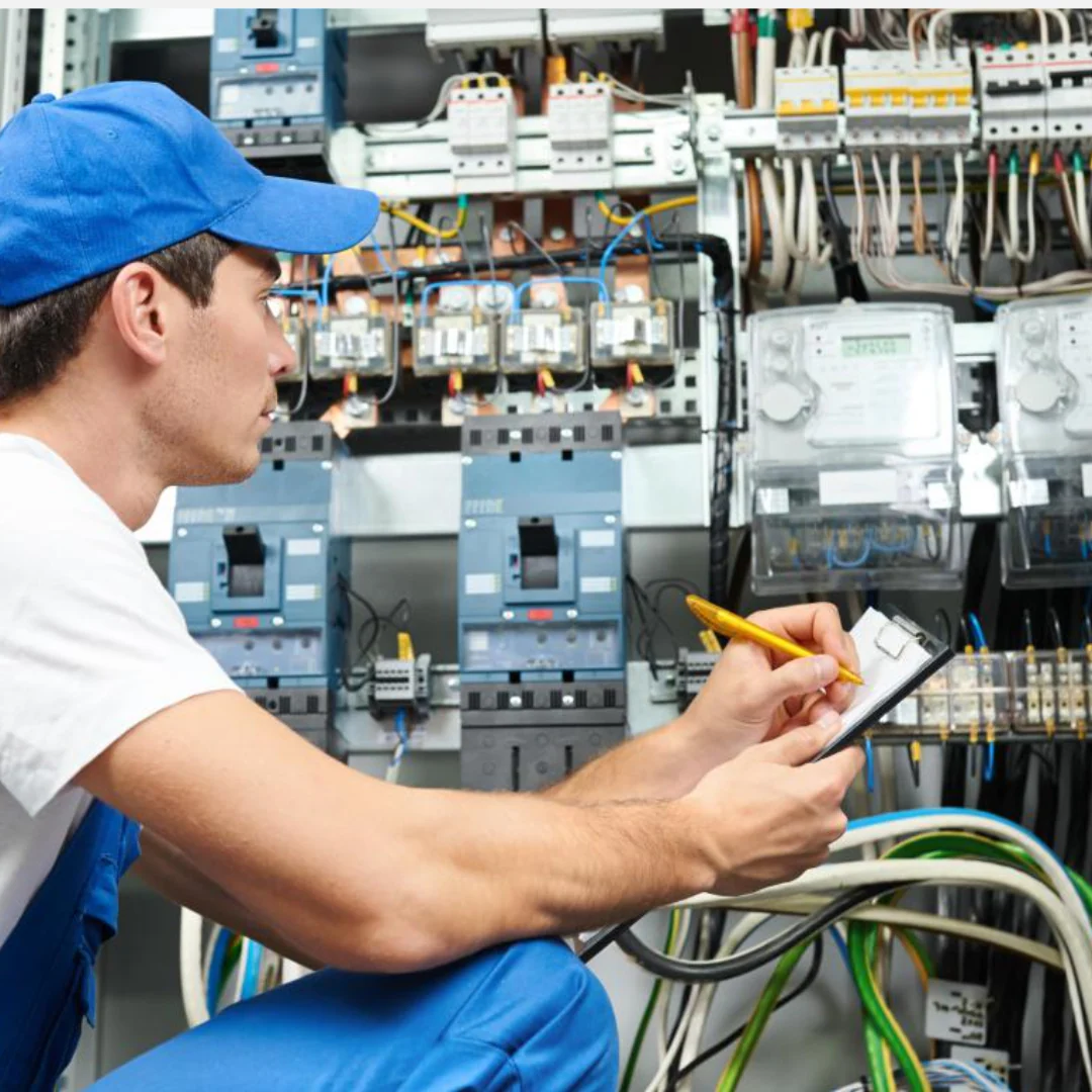 People at a table writing notes.
